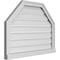 Ekena Millwork Octagonal Top Surface Mount PVC Gable Vent w/ 2"W x 2"P Brickmould Sill Frame, 32"W x 24"H GVPOT32X2403SF - alternate 4